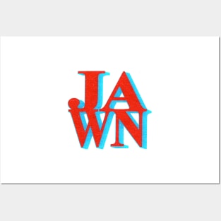 Philadelphia JAWN love sign Posters and Art